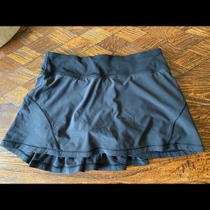 Lululemon Black Skirt